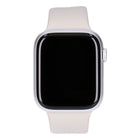 Apple Watch Series 9 45mm GPS Silber Aluminiumgehäuse mit Sportarmband Polarstern M/L
