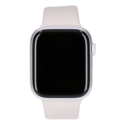Watch Series 9 45mm GPS Silber Aluminiumgehäuse mit Sportarmband Polarstern M/L