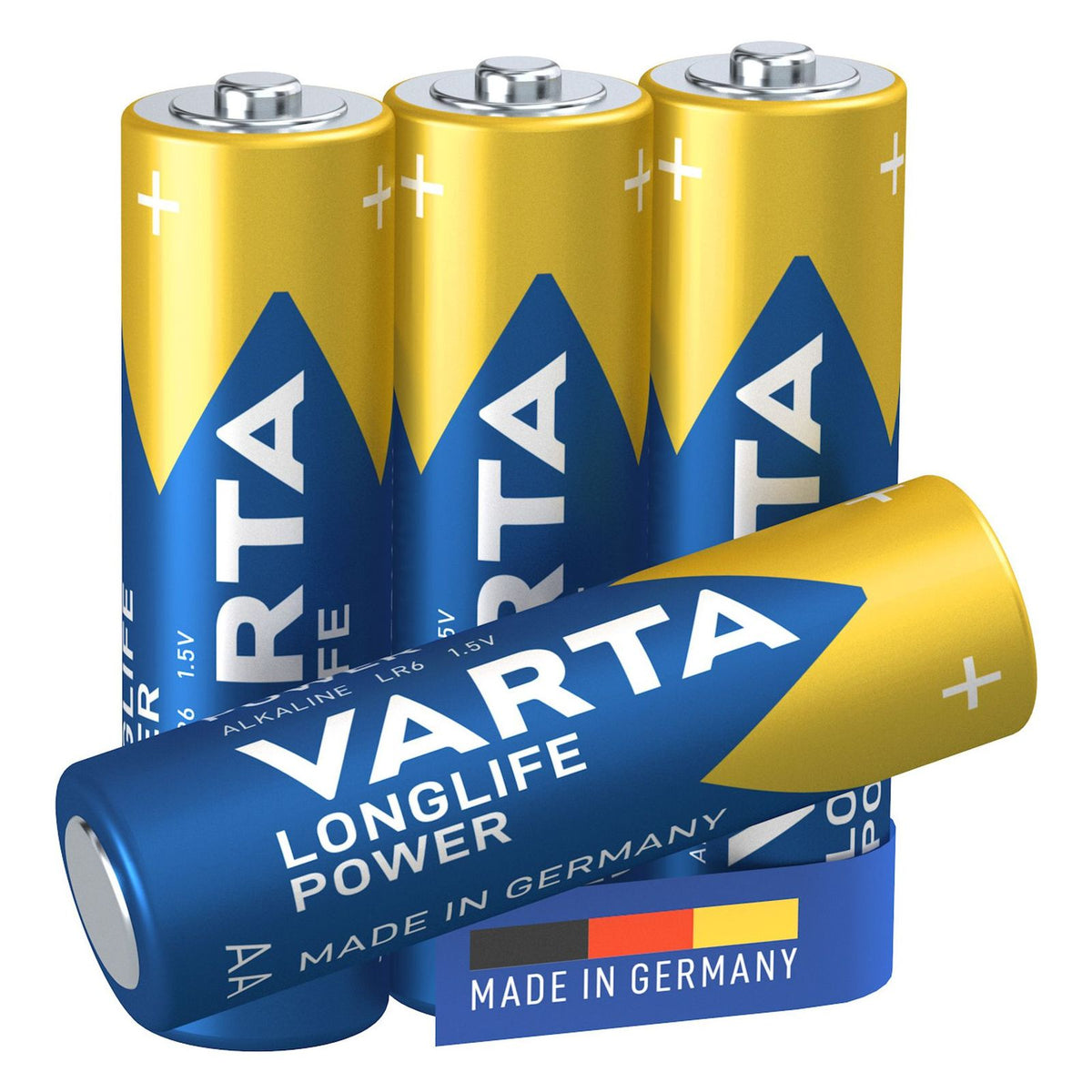 Produktbild Batterie - VARTA Longlife Power AA Batterin LR6 4er Blister
