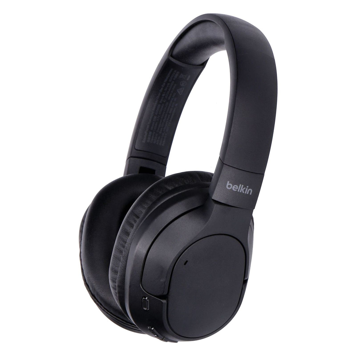 Produktbild wireless Kopfhörer - Belkin SoundForm Surround Bluetooth Kopfhörer Schwarz