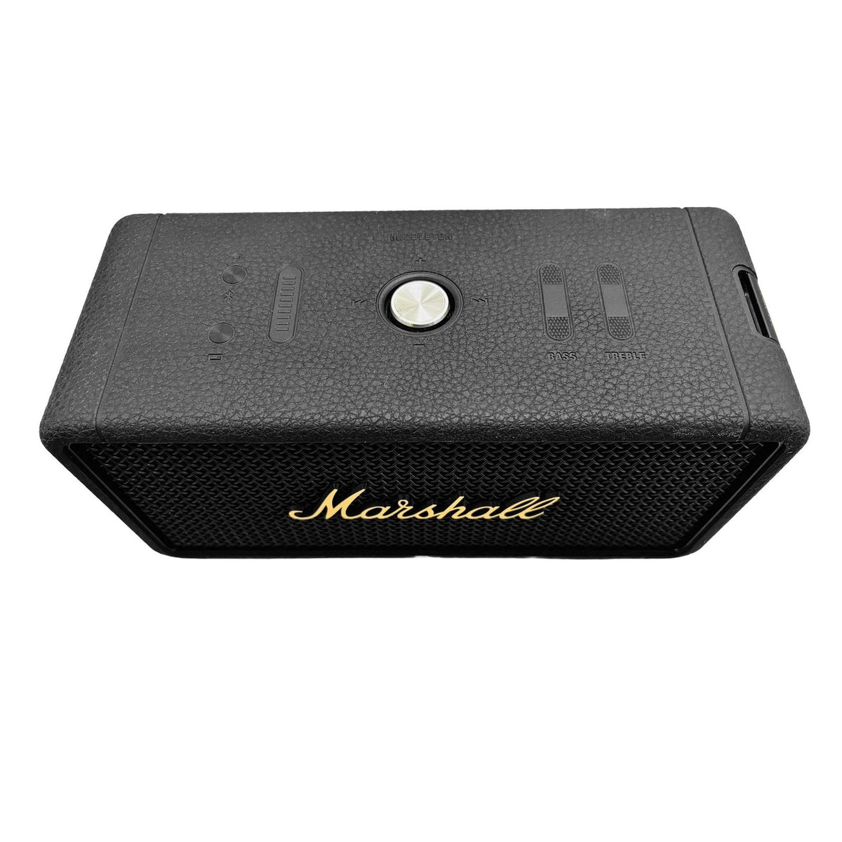 Produktbild Bluetooth-Lautsprecher - Marshall MIDDLETON tragbarer Bluetooth Lautsprecher Black & Brass