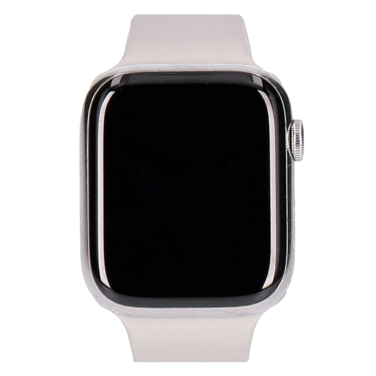 Produktbild Smartwatch - Apple Watch Series 7 45mm GPS + 4G Edelstahlgehäuse mit Sportarmband Polarstern