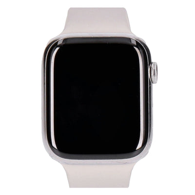 Watch Series 7 45mm GPS + 4G Edelstahlgehäuse mit Sportarmband Polarstern
