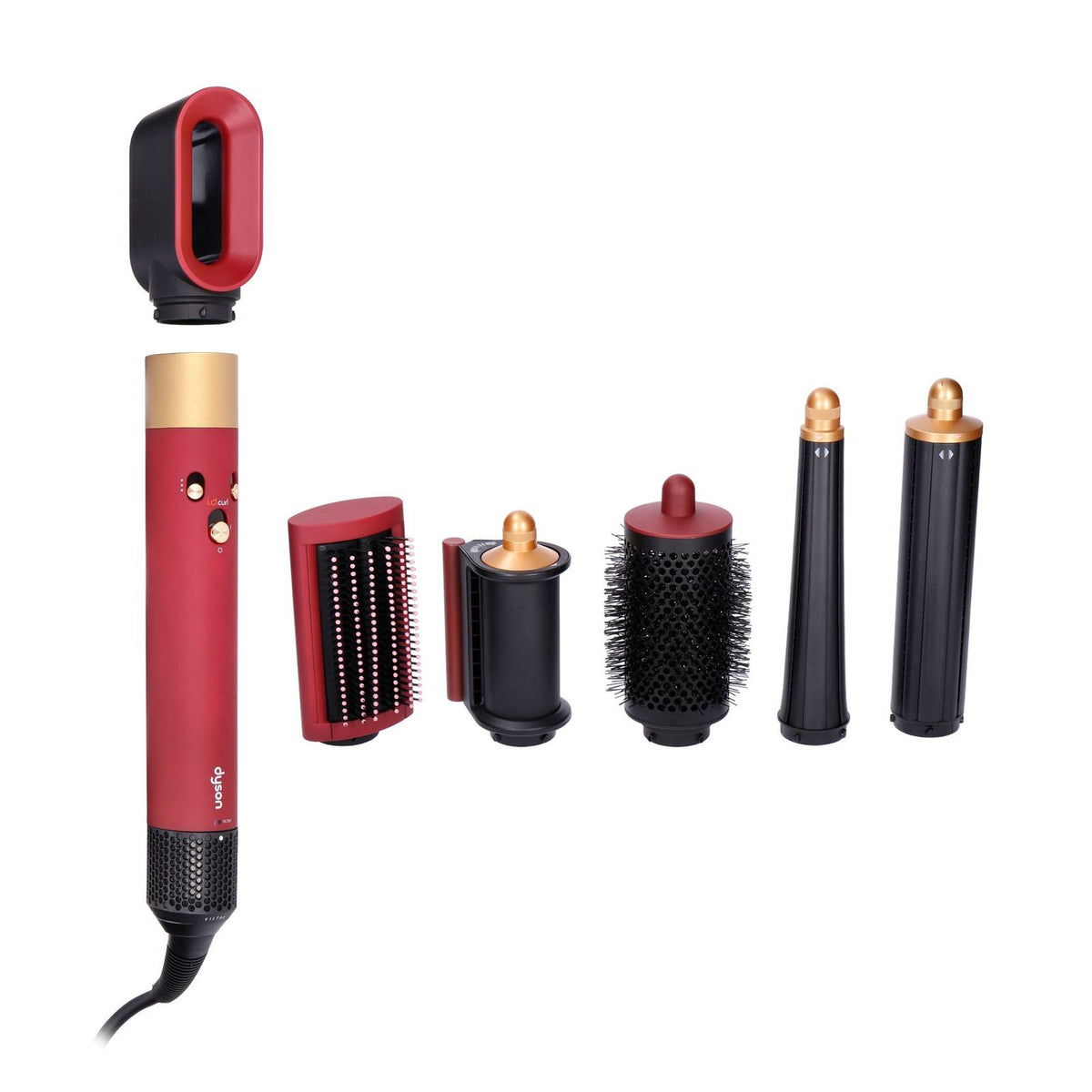 Produktbild Haartrockner - Dyson Airwrap i.d. Multi-Styler Curly + Coily Samtrot / Gold