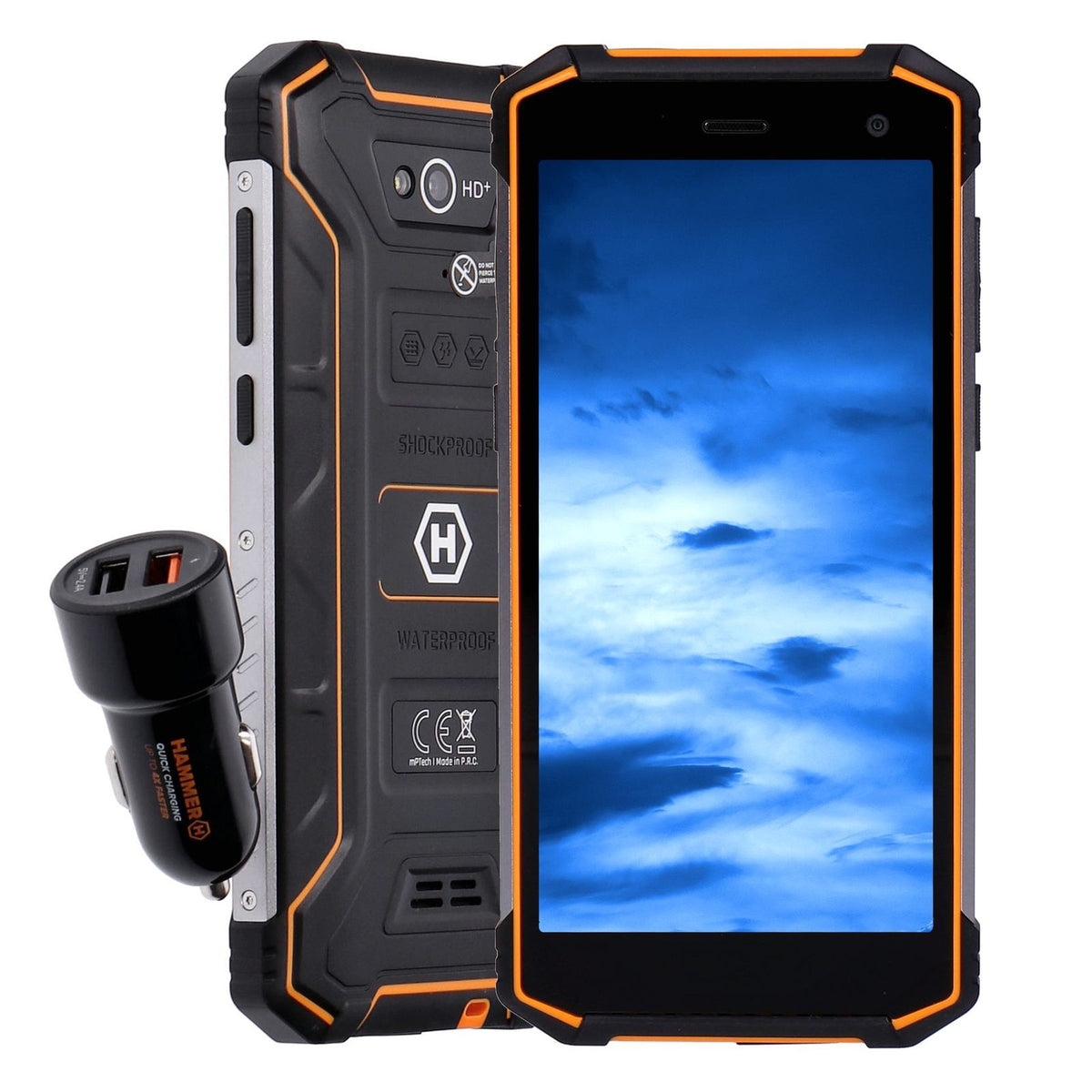 Produktbild Smartphone - Hammer Energy 2 3/32GB LTE   Orange+Black