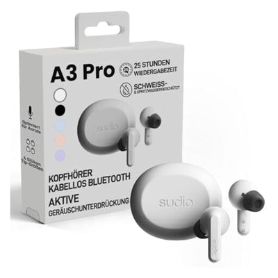 SUDIO A3 Pro In-ear Kopfhörer Bluetooth Weiß