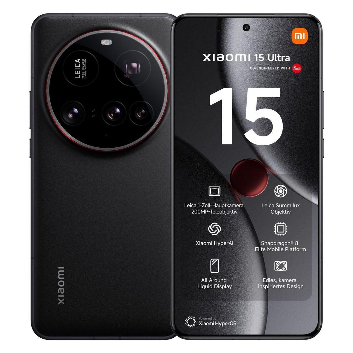 Produktbild Smartphone - Xiaomi 15 Ultra 5G Dual-SIM 512GB Black *