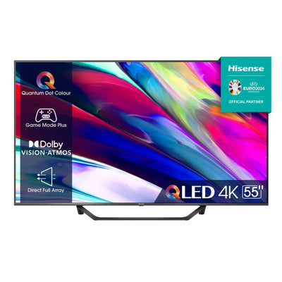 55A7KQ 55" (139,7 cm) 4K Ultra HD Smart-TV WLAN Schwarz 330 cd/m²