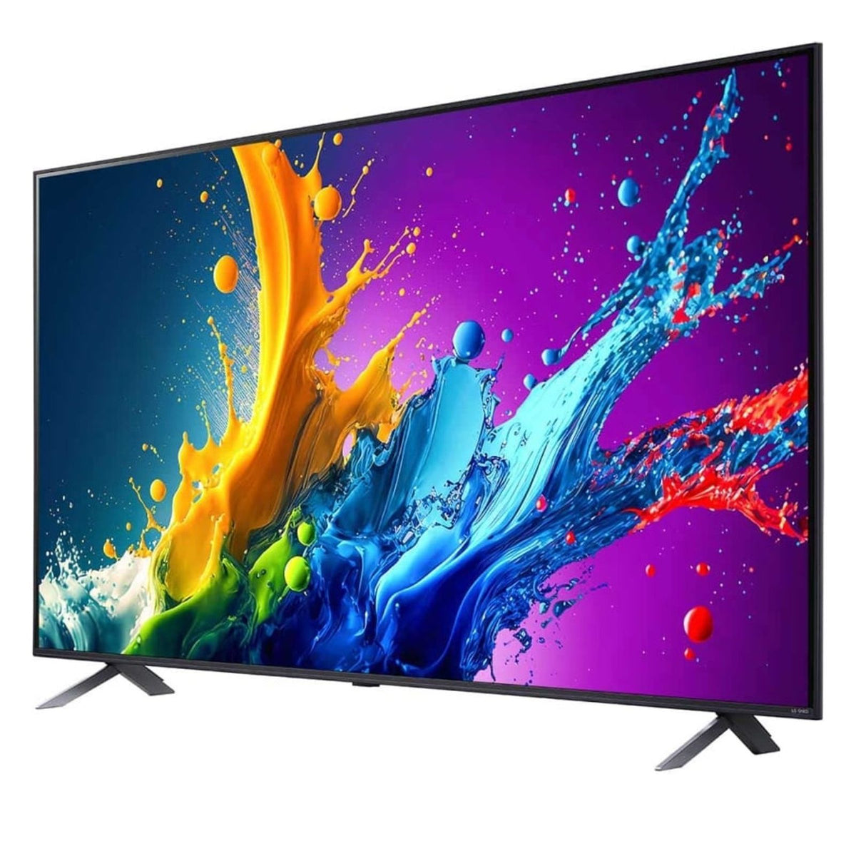 Produktbild QNED-Fernseher - LG QNED 55QNED80T3A Fernseher 55" (139,7 cm) 4K Ultra HD Smart-TV WLAN Schwarz