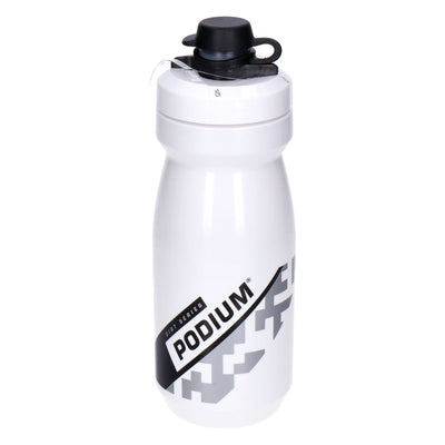 Trinkflasche Sportwasserflasche Mod.22 Weiß 620ml Quetschflasche Wanderfahrrad