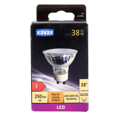 LED Lampe GU10 38W 250lm warmweiß