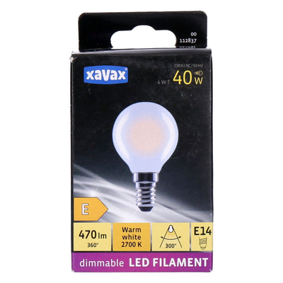 LED Filament dimmbar E14 40W 470lm warmweiß