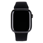 Apple Watch Series 11 46mm GPS + 5G Titan Schiefer Titangehäuse, Sportarmband Schwarz M/L