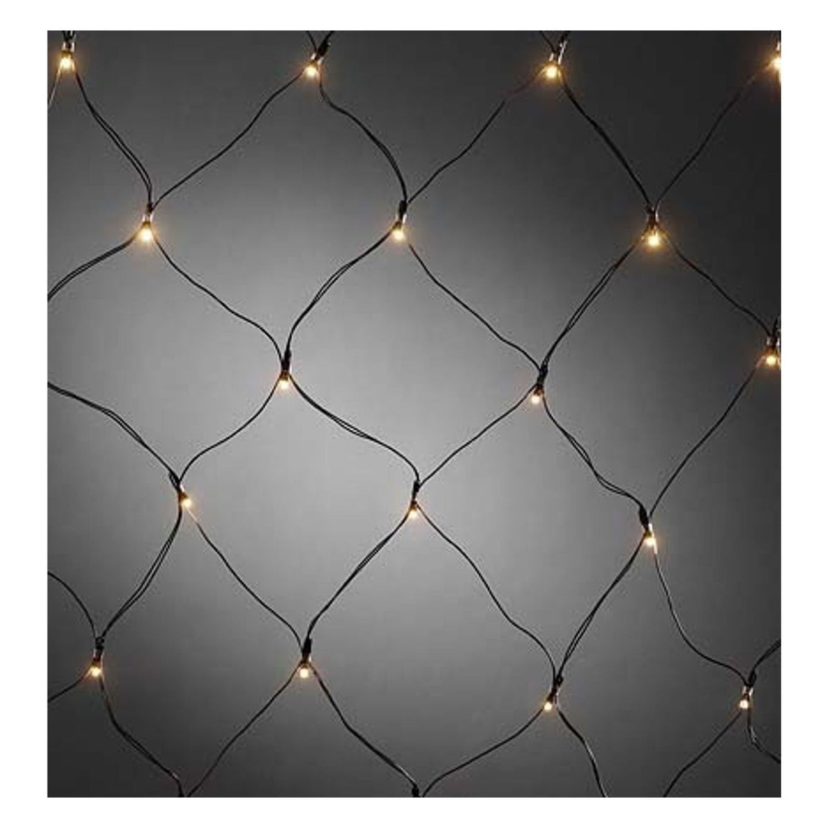 Produktbild LED-Lichternetz - Konstsmide LED Lichternetz 40LEDs warmweiß Batterie
