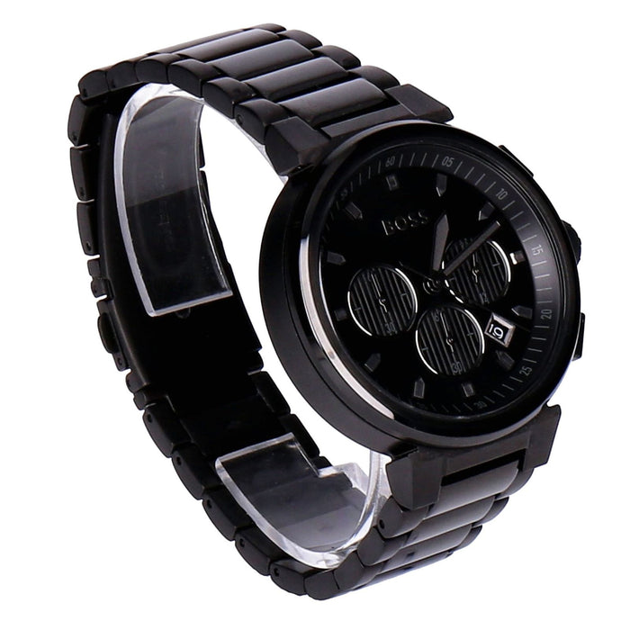 HUGO BOSS One Herren Quarzuhr schwarz