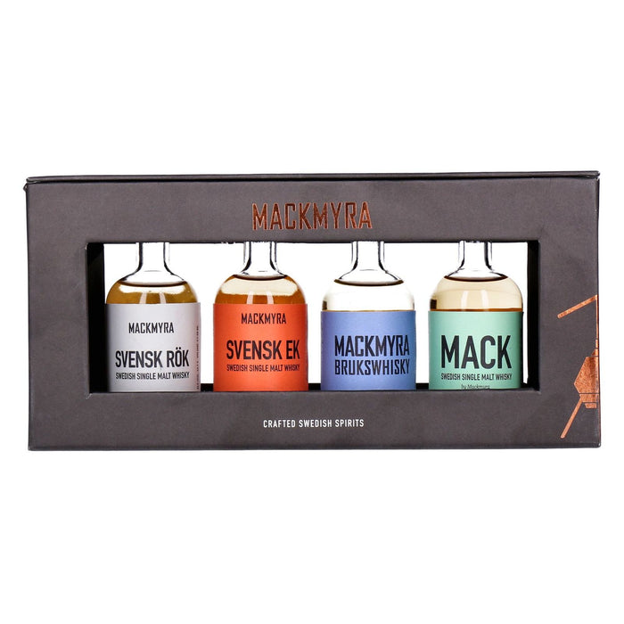 Mackmyra Classic Collection Single Malt 4 x 0,05 L