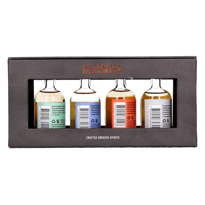 Mackmyra Classic Collection Single Malt 4 x 0,05 L