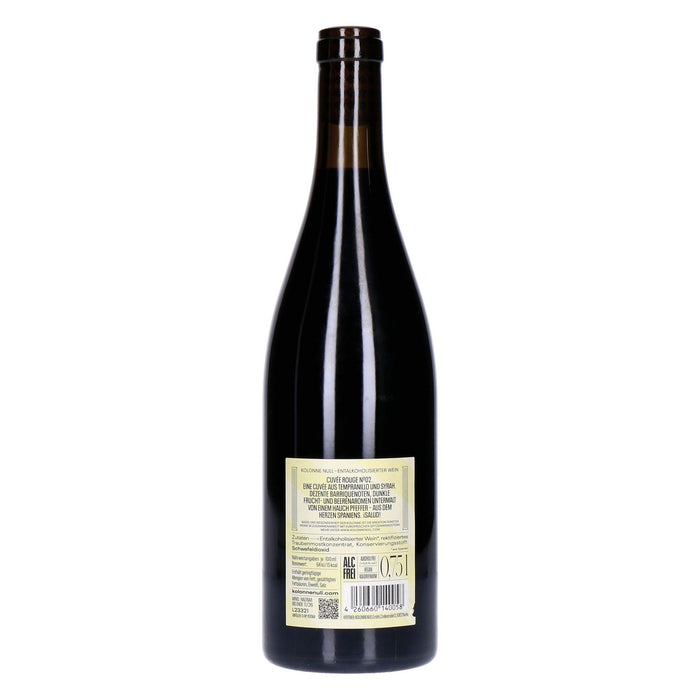 Kolonne Null CUVÉE ROUGE NO.02 1 x 0,75 L