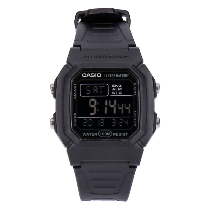 Casio W-800H-1BVES Collection Herrenuhr Schwarz