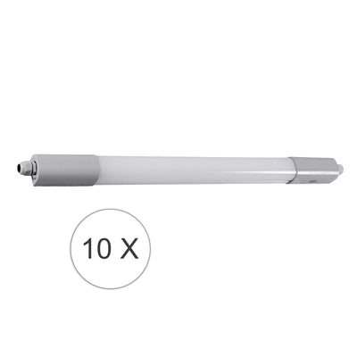 LED-Feuchtraumleuchte PLANOX ECO 16W-4000K 852x61x50 PC DALI - 10 Stk.