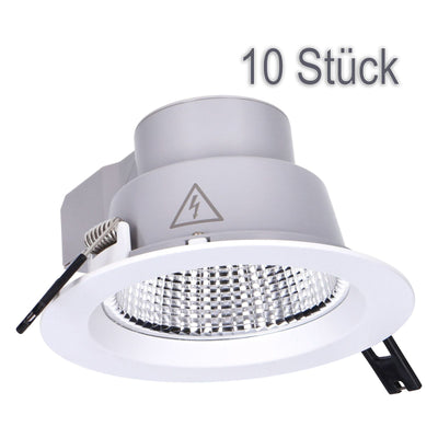 LED-Deckeneinbaustrahler ARELO 6 5W 700lm 840 weiß - 10 Stk