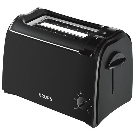 Produktbild Toaster - Krups KH1518 2-Schlitz-Toaster mit Brötchenaufsatz