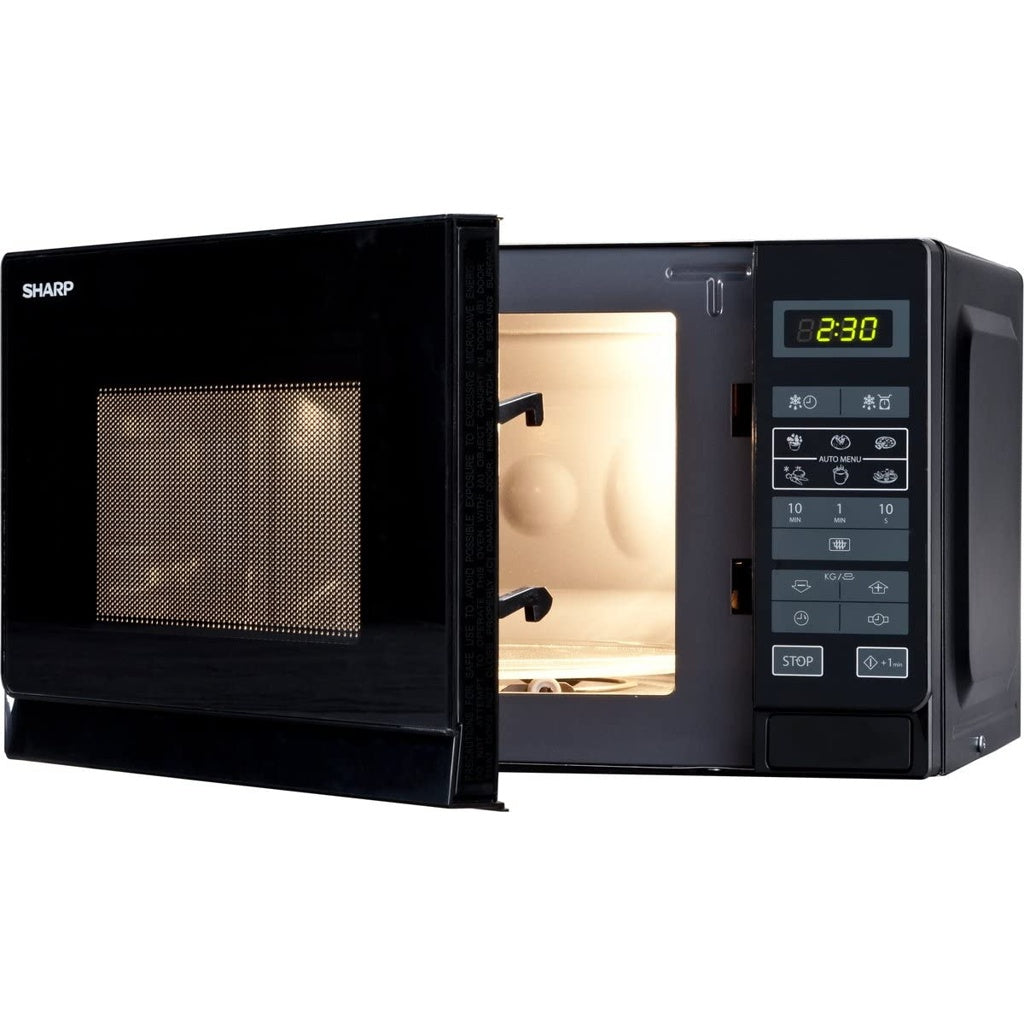 Produktbild Mikrowelle - Sharp DE R242BKW Mikrowelle