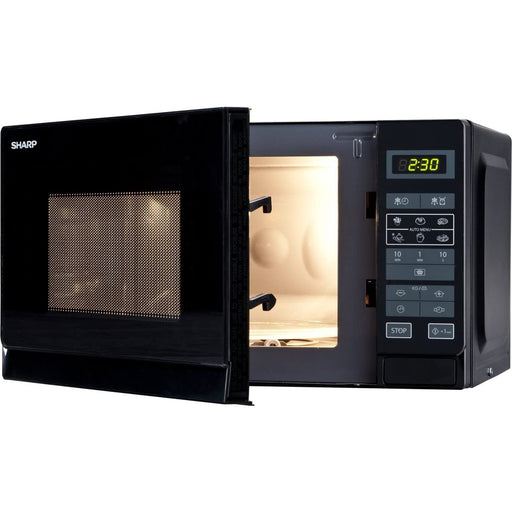 Produktbild Mikrowelle - Sharp DE R242BKW Mikrowelle
