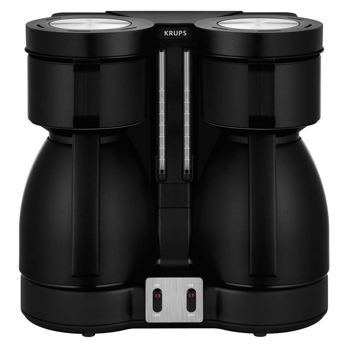 Krups KT 8501 Doppel-Kaffeeautomat schwarz