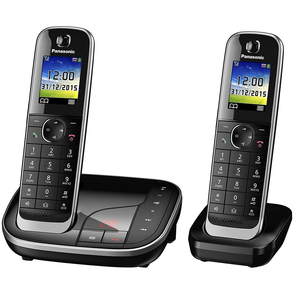 Produktbild Schnurloses DECT-Telefon - Panasonic Schnurlostelefon mit AB KX-TGJ322GB schwarz