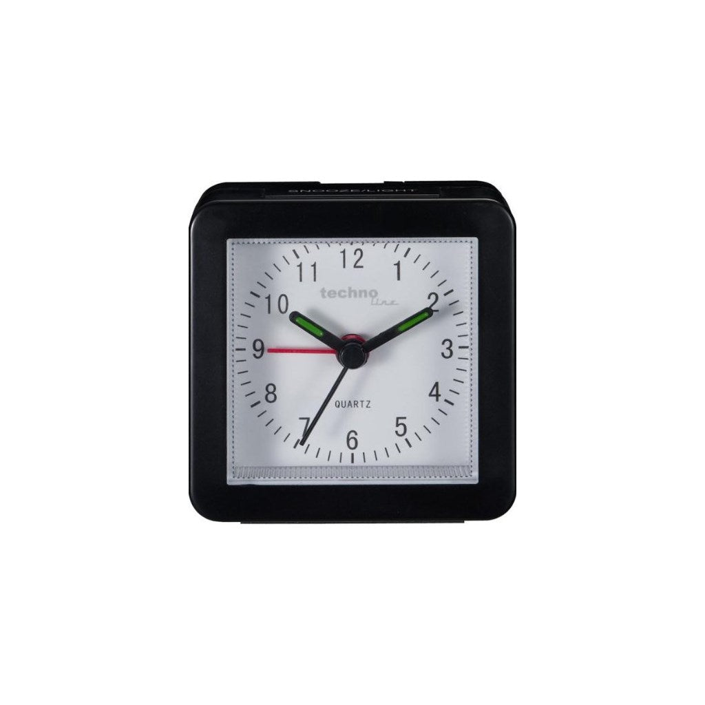 Produktbild Quarzwecker - Technoline Geneva SC Wecker schwarz