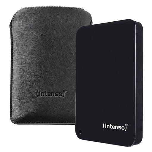 Produktbild externe HDD-Festplatte - Intenso Memory Drive 2TB Festplatte mit Tasche