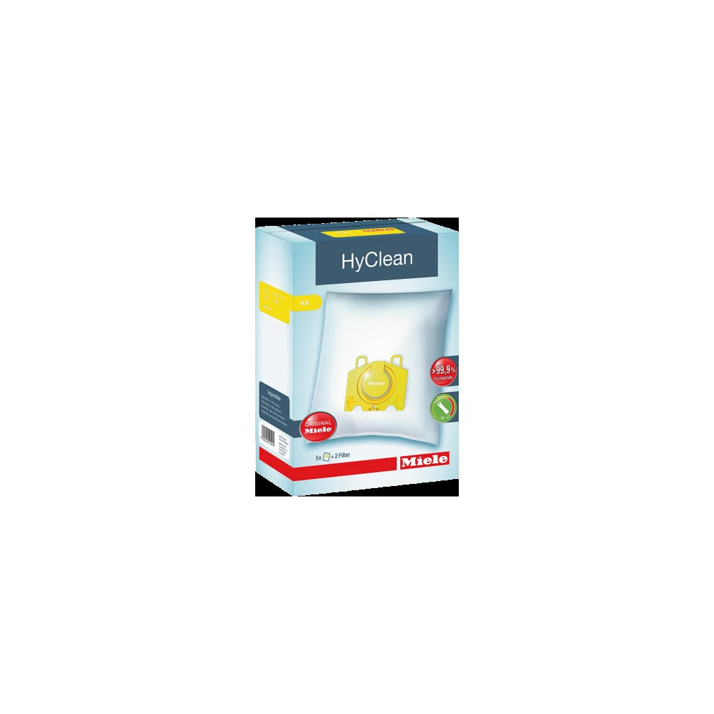 Produktbild Staubsaugerbeutel - Miele HyClean KK Staubsaugerbeutel 5Stück+2 Filter