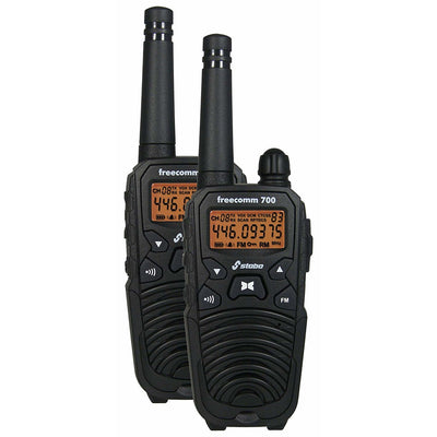 freecomm 700 Set PMR-446 Funkgeräte schwarz