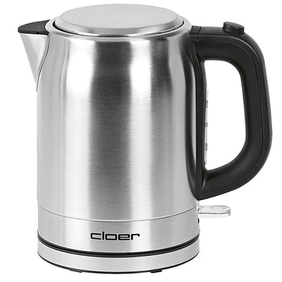 4519 Wasserkocher 1,0L Silber aus Edelstahl matt