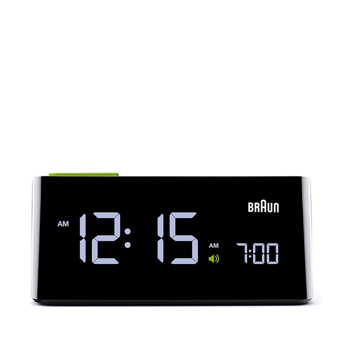 Braun Uhren BNC016 BK LED-Wecker schwarz