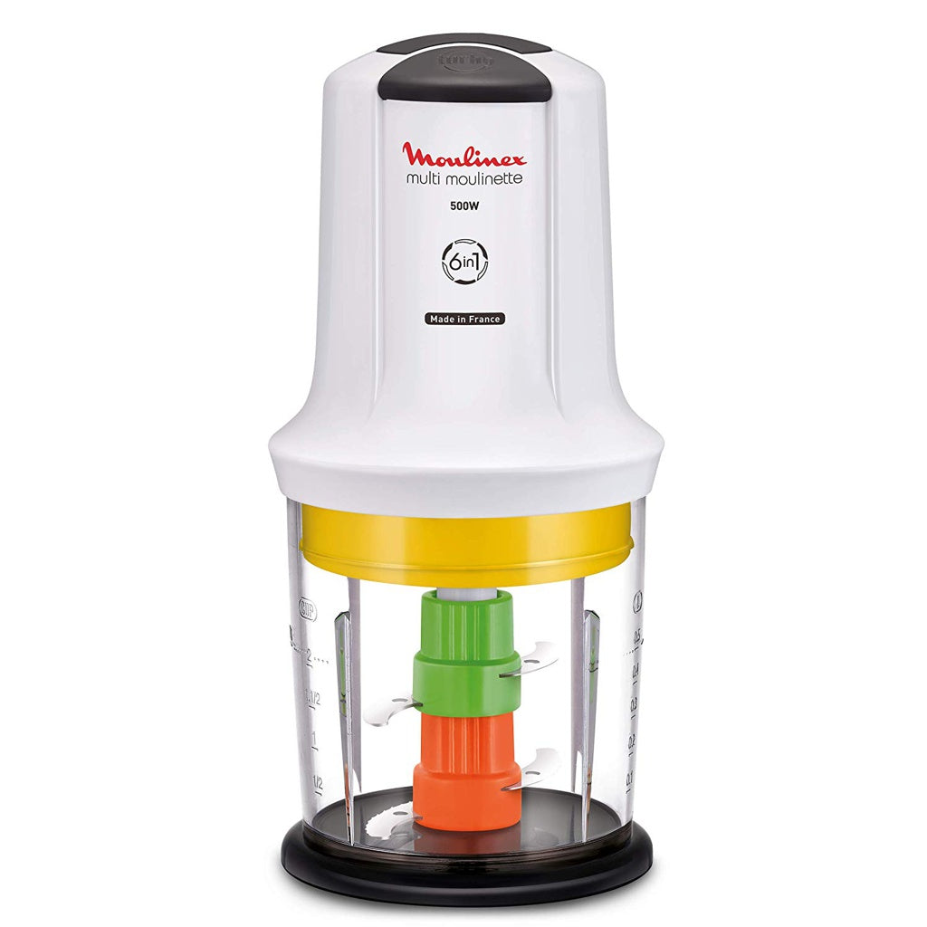 Produktbild Standmixer - Moulinex AT7231 Multi Moulinette 6in1 Zerkleiner weiß/dunkelgrau