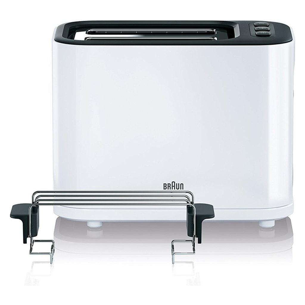 Produktbild Toaster - Braun HT 3010WH Doppelschlitztoaster weiß