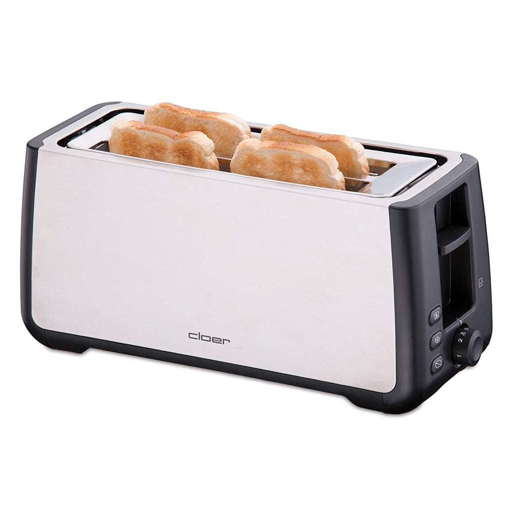Produktbild Toaster - Cloer Toaster 3579 Doppelschlitztoaster silber