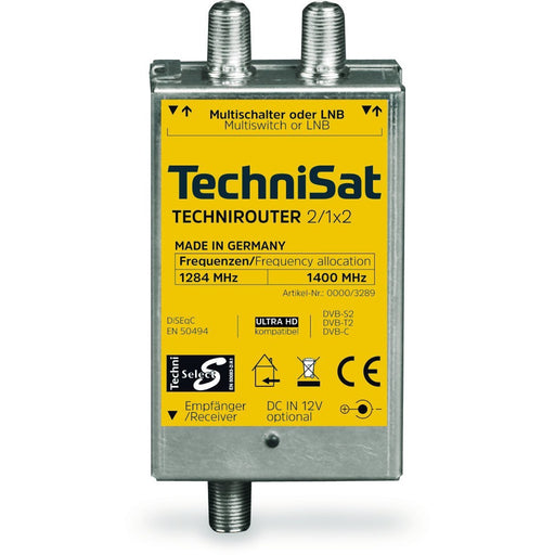 Produktbild SAT-Verteiler - Technisat TechniRouter Mini 2/1x2 SAT-Router