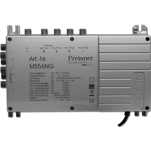 Produktbild SAT-Multischalter - Televes MS56NG Multrix SAT-Multischalter