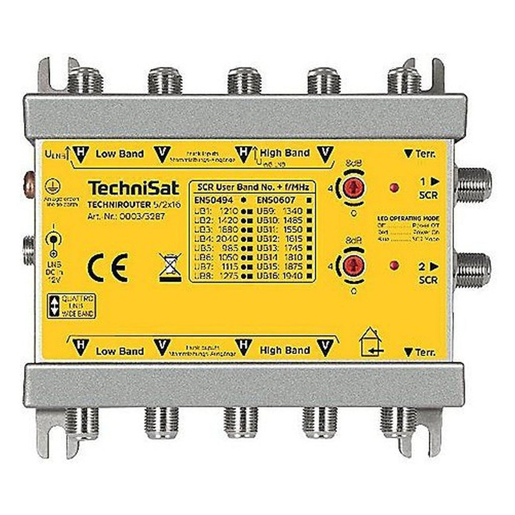 Produktbild SAT-Multischalter - Technisat TechniRouter 5/2x16