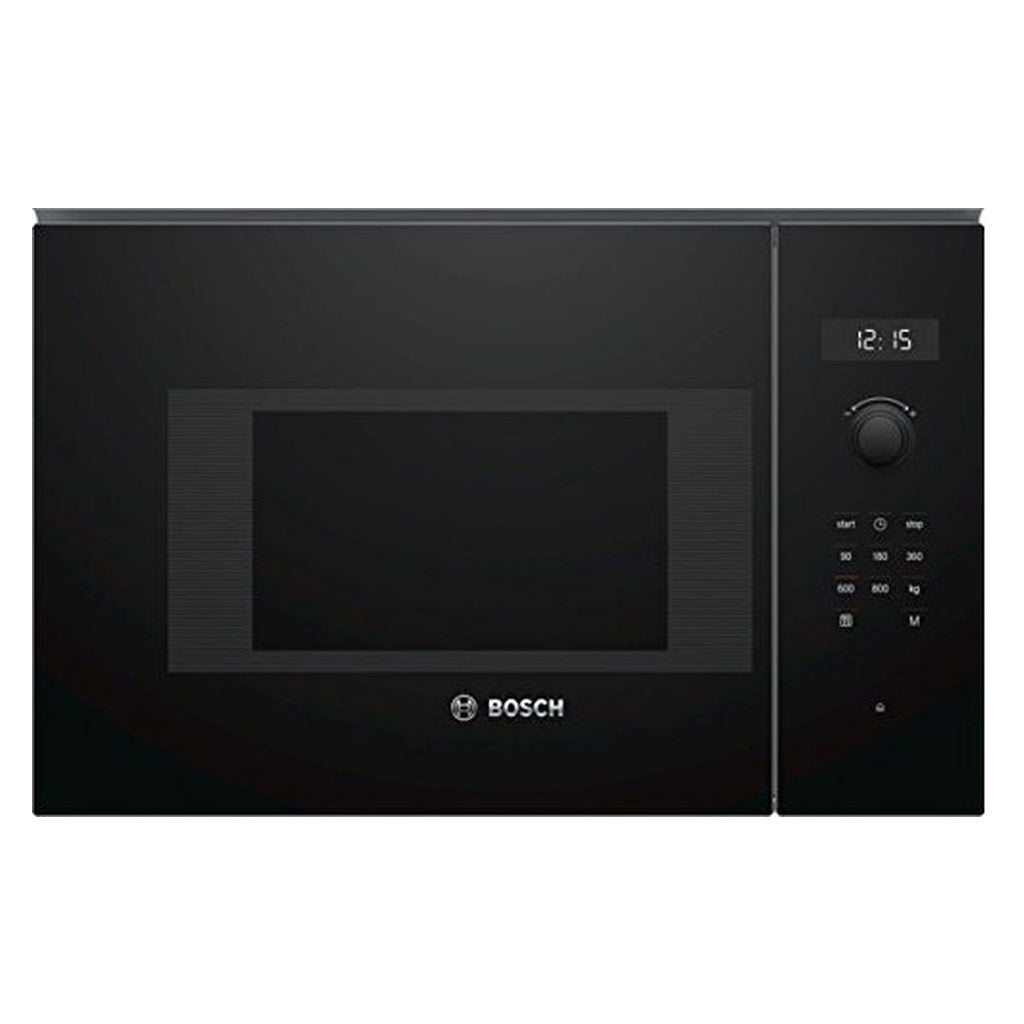 Produktbild Einbau-Mikrowelle - Bosch BFL524MB0 Einbau- Mikrowelle 20 L schwarz