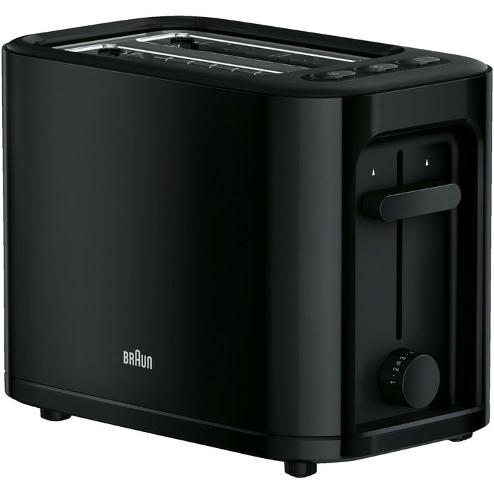 Braun HT 3010BK PurEase Doppelschlitz-Toaster schwarz