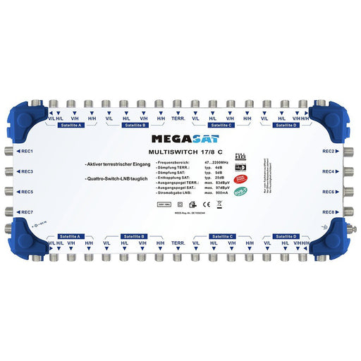 Produktbild SAT-Multischalter - Megasat Multiswitch 17/8