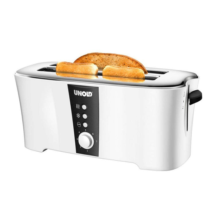 Unold Toaster Design Dual 38020 4 Scheiben-Toaster weiß