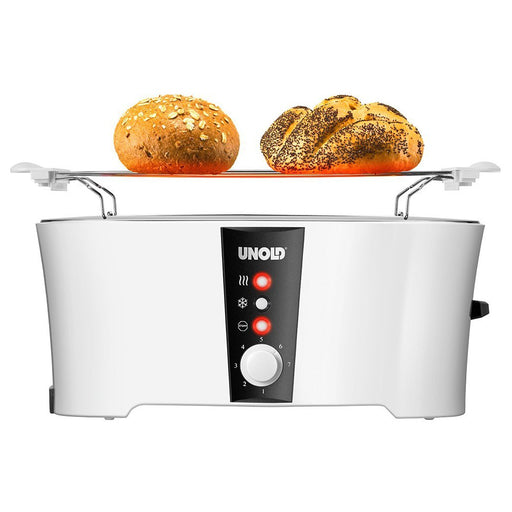 Produktbild Toaster - Unold Toaster Design Dual 38020 4 Scheiben-Toaster weiß