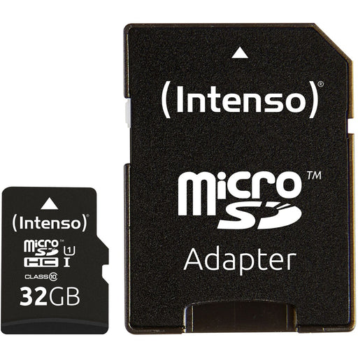 Produktbild Speicherkarte - Intenso Micro SD Card Speicherkarte 32GB inkl. SD Adapter