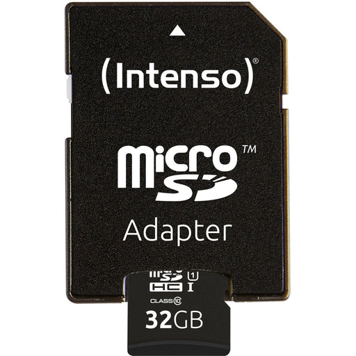 Produktbild Speicherkarte - Intenso Micro SD Card Speicherkarte 32GB inkl. SD Adapter