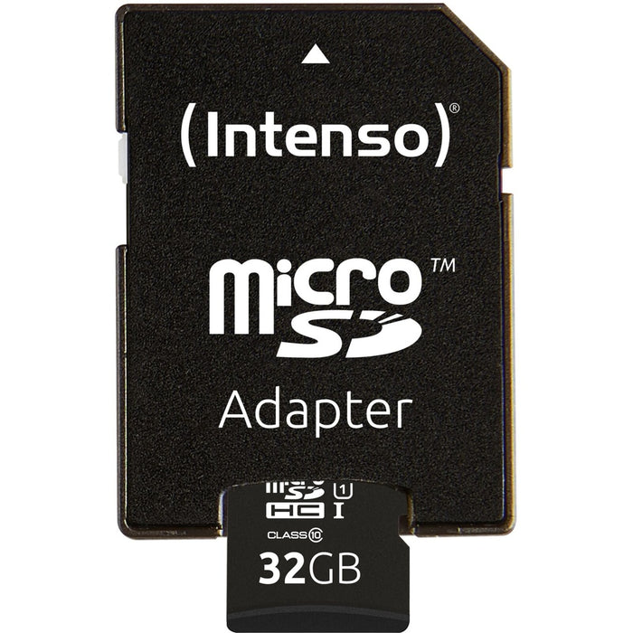 Intenso Micro SD Card Speicherkarte 32GB inkl. SD Adapter